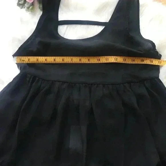 NWT Tobi Black Dress with Open Back - Picture 5 of 6
